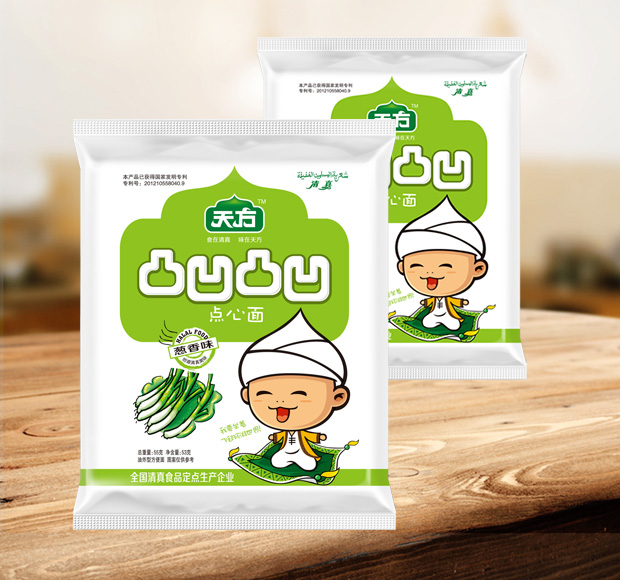 凹凸凹凸香蔥海苔味點(diǎn)心面